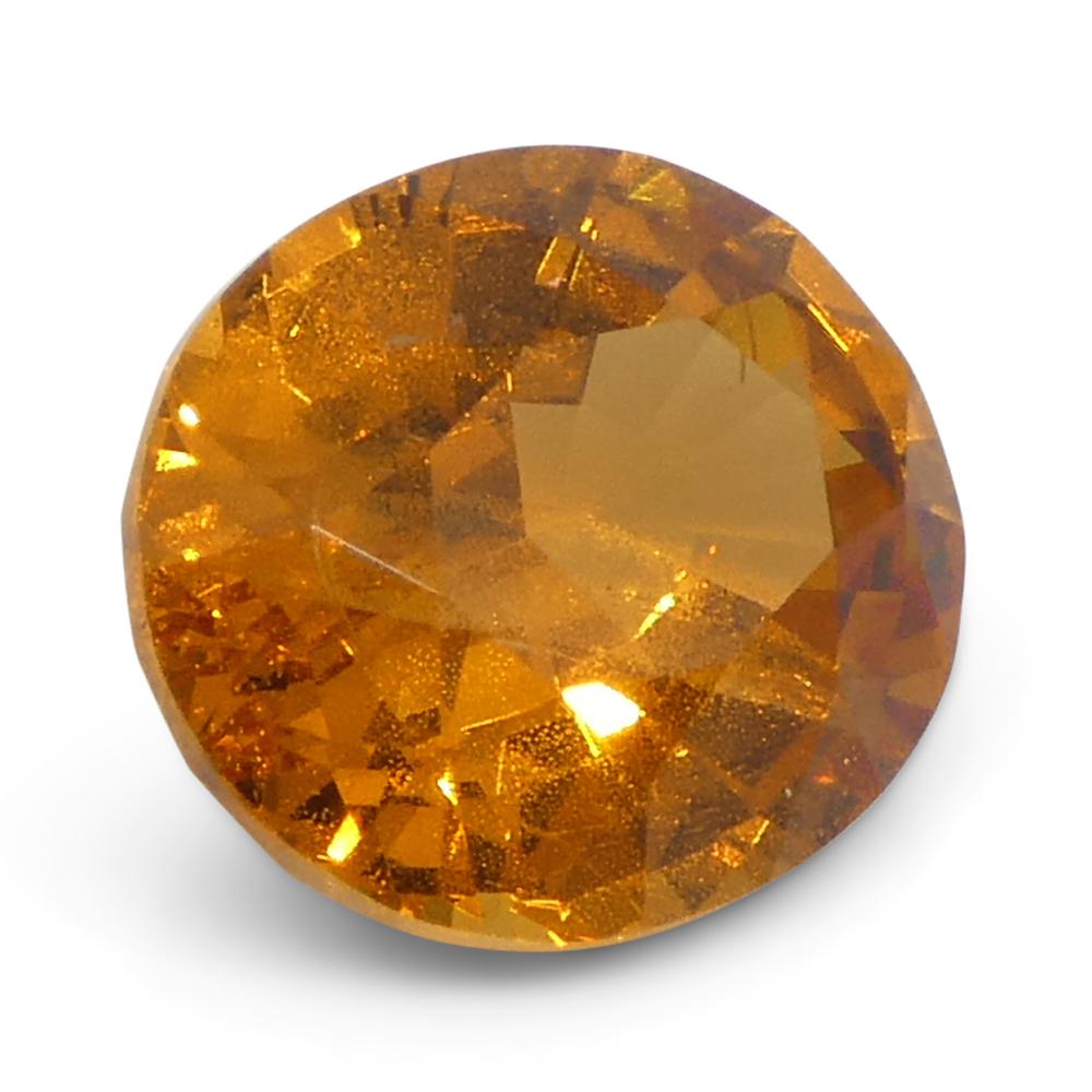 1.68ct Granato ovale Fanta Orange Mandarin Spessartite/Spessartine della Namibia in vendita 3