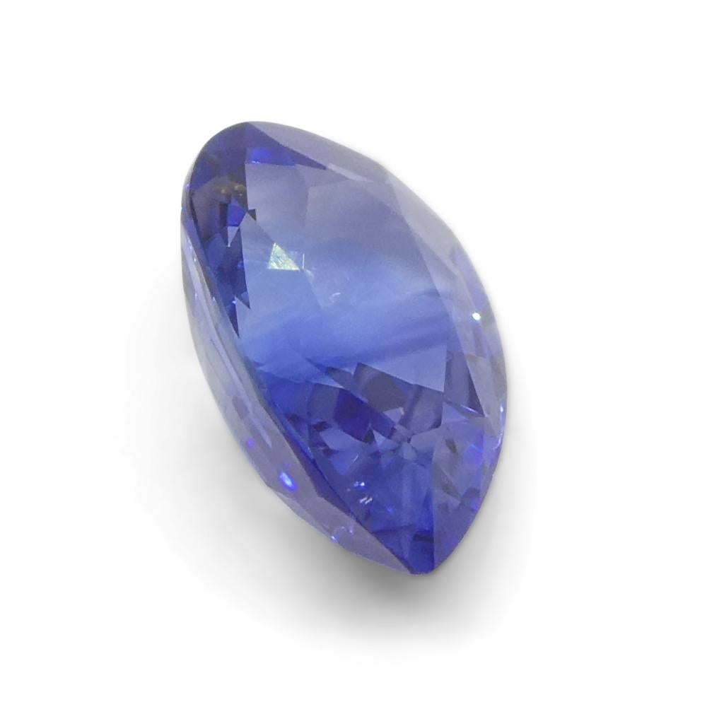 1.68ct Pear Blue Sapphire from Sri Lanka For Sale 5