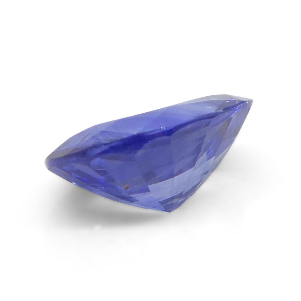1.68ct Pear Blue Sapphire from Sri Lanka For Sale 6