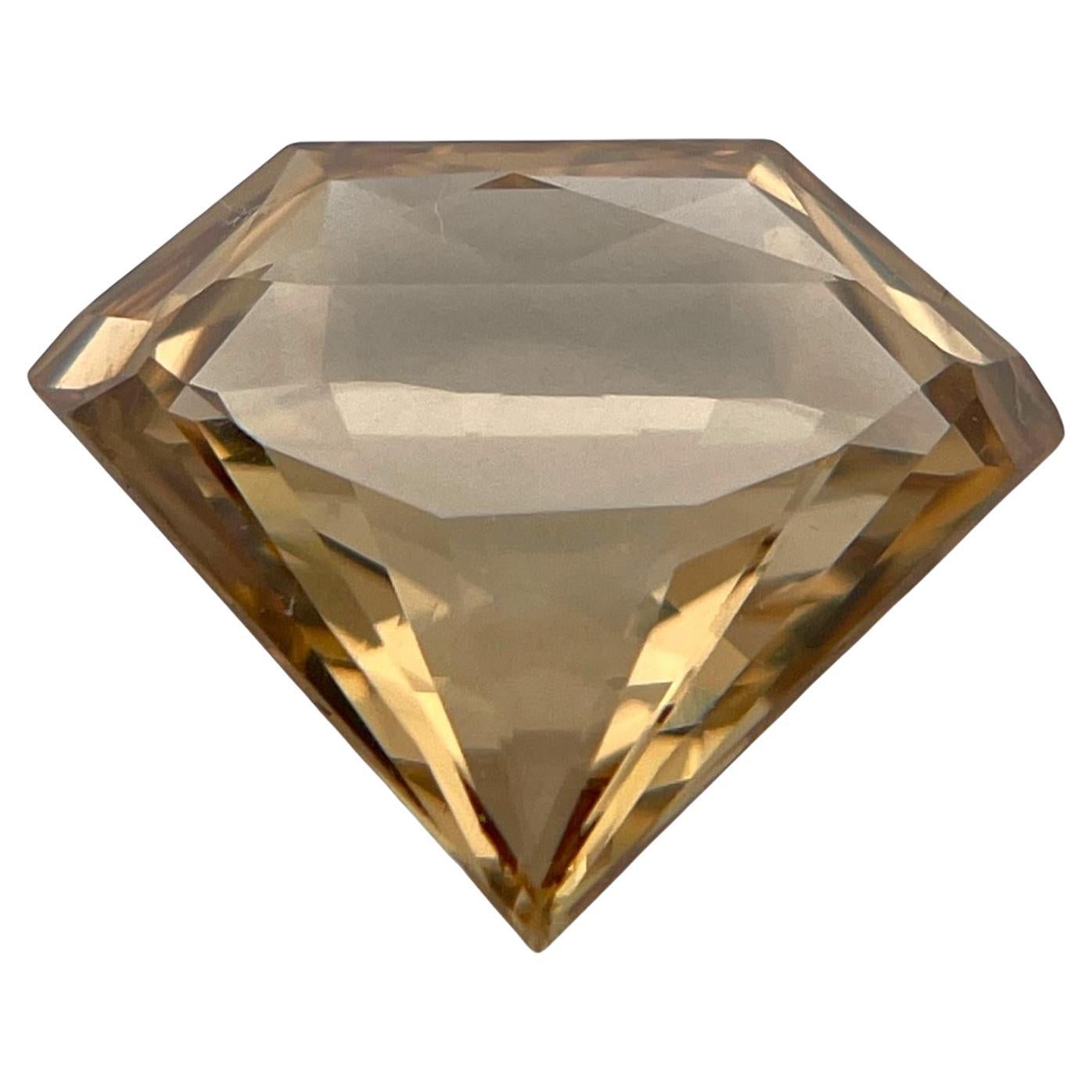 1,69 carati di diamante naturale giallo bruno intenso Fancy