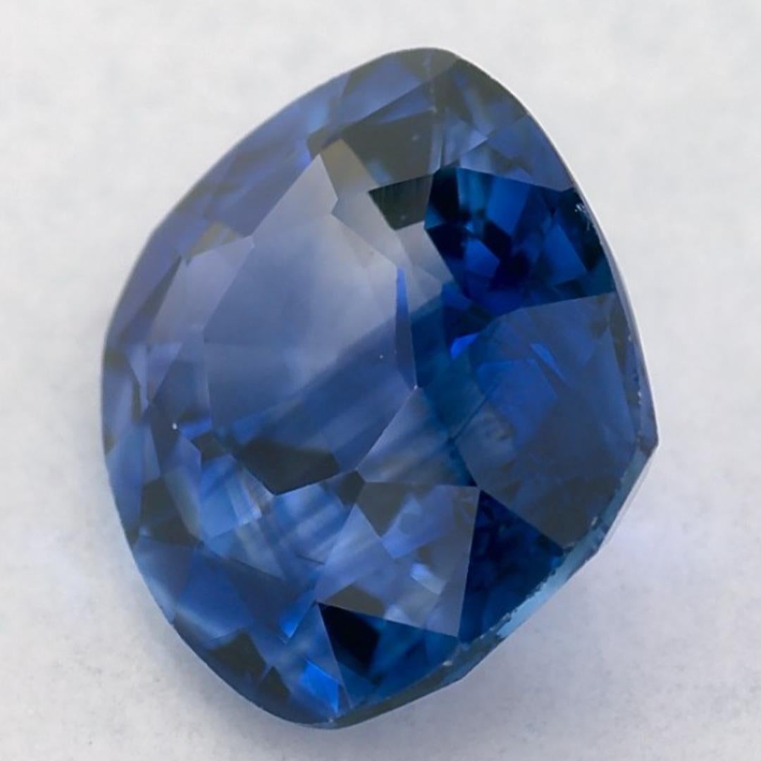 De las mujeres 1.69 qt Zafiro Azul Cushion Gema Suelta en venta