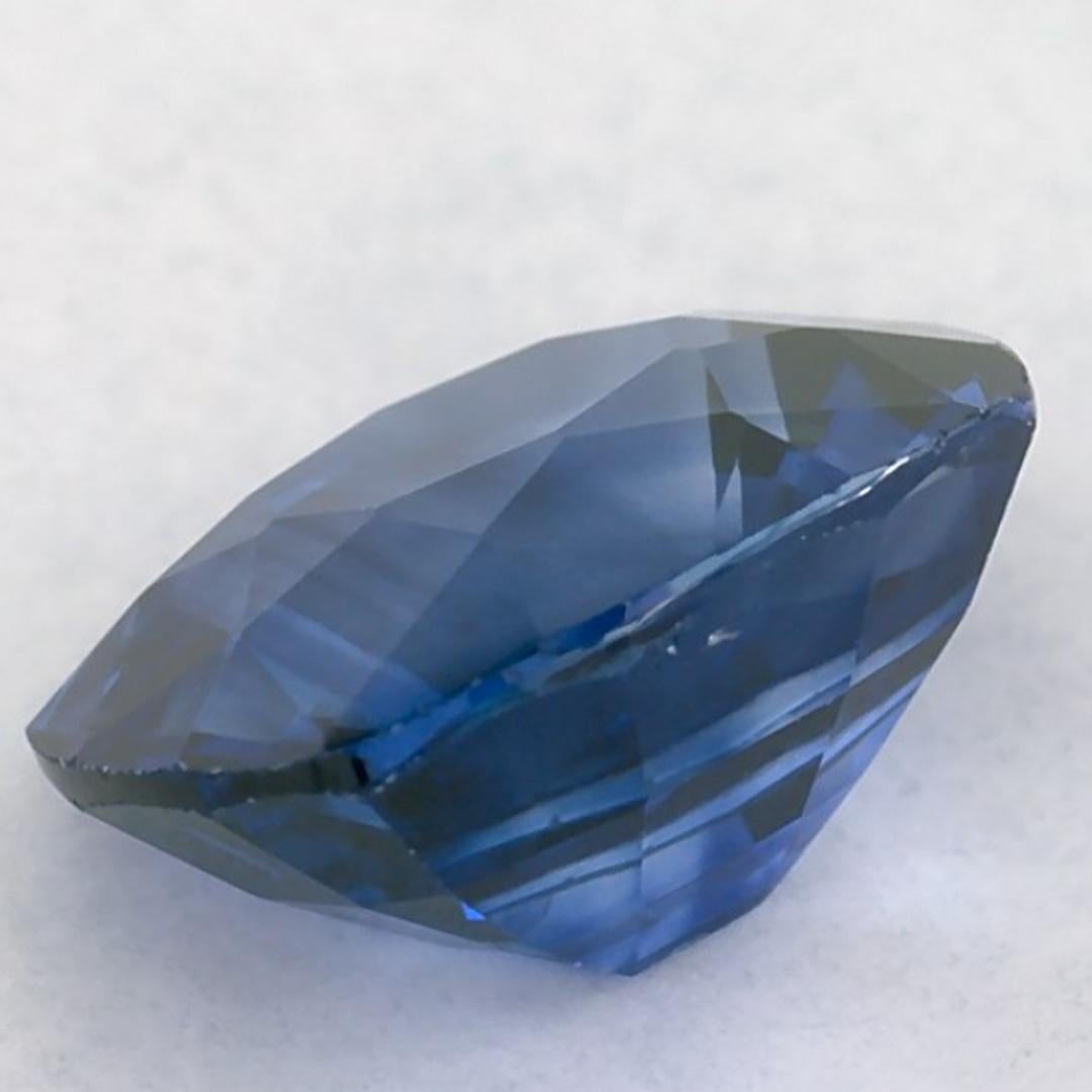 1.69 qt Zafiro Azul Cushion Gema Suelta en venta 3