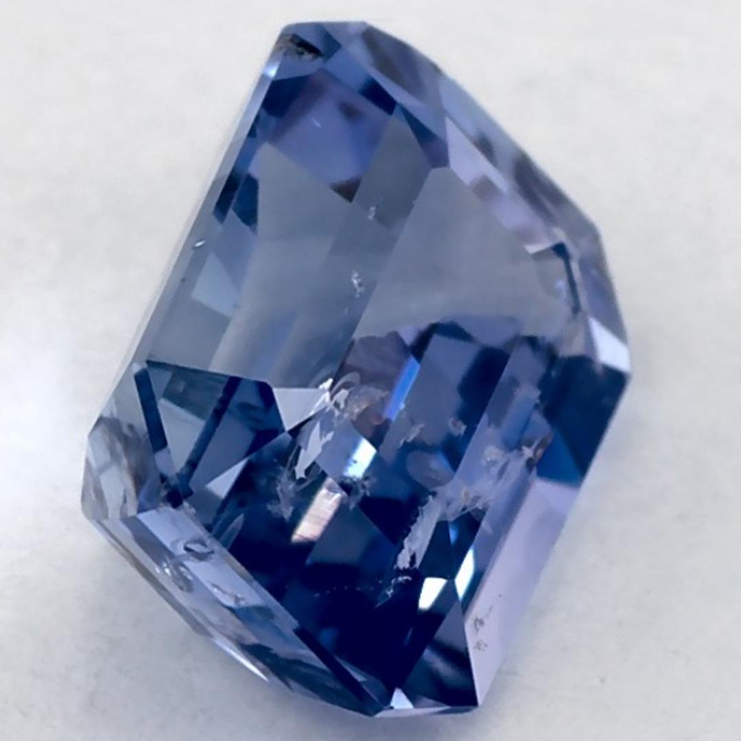 Taille octogone Pierre précieuse taille octogonale saphir bleu 1.69 carat en vente