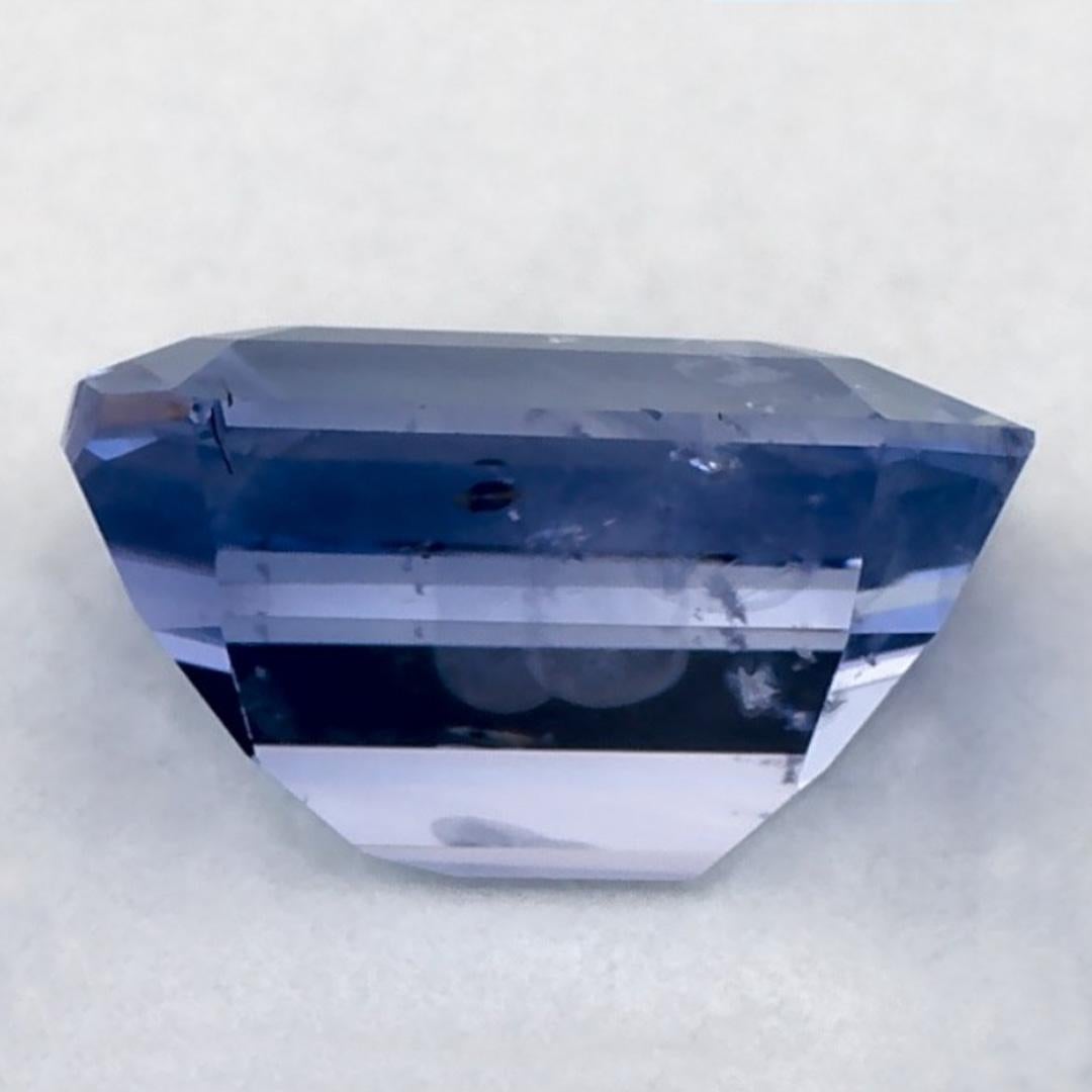 Pierre précieuse taille octogonale saphir bleu 1.69 carat Neuf - En vente à Fort Lee, NJ