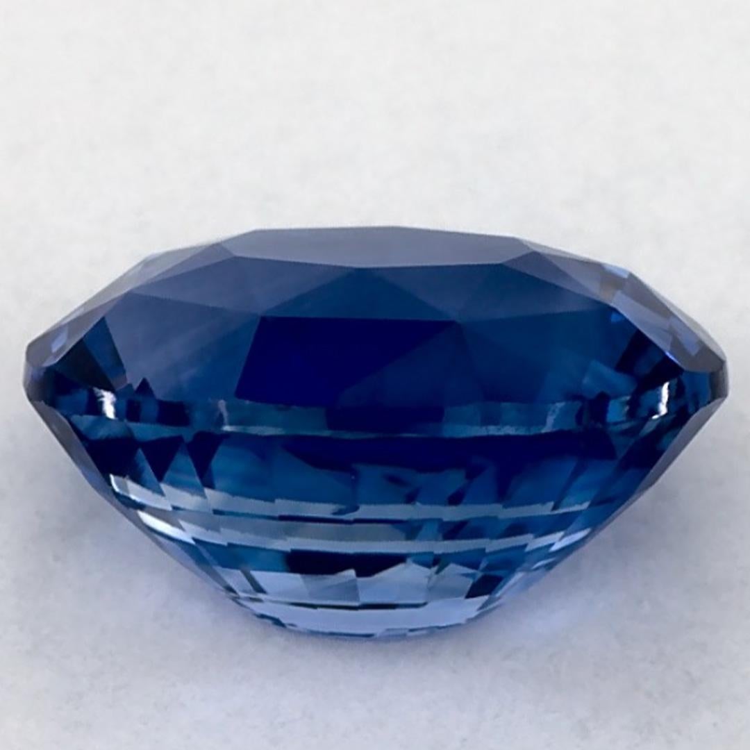1.69 Karat Blauer Saphir Oval Loser Edelstein im Zustand „Neu“ im Angebot in Fort Lee, NJ