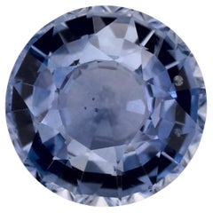1.69 Karat Blauer runder Saphir, loser Edelstein