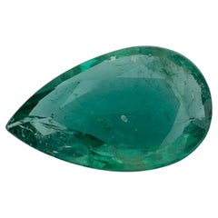 Gema suelta de pera esmeralda de 1.69 qt