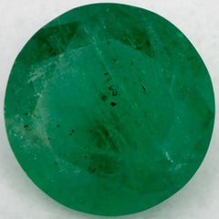 1.69 Ct Emerald Round Loose Gemstone