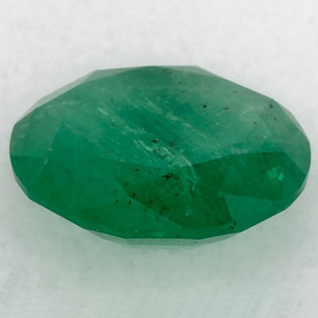 1.69 Ct Smaragd Runde Lose Edelstein im Zustand „Neu“ im Angebot in Fort Lee, NJ