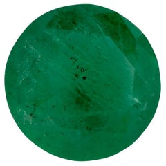 1.69 Ct Emerald Round Loose Gemstone