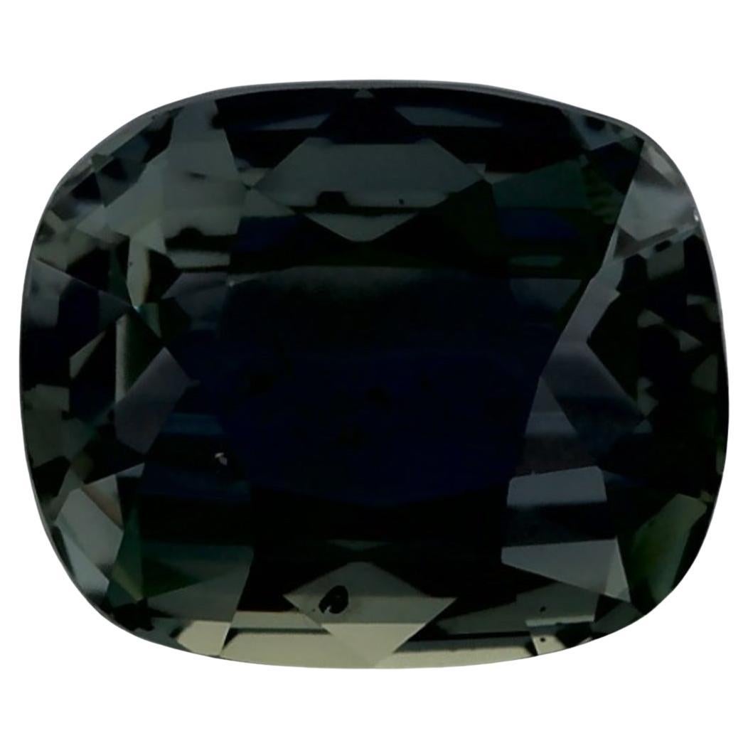 1.69 Ct Green Sapphire Cushion Loose Gemstone (pierre précieuse en vrac)