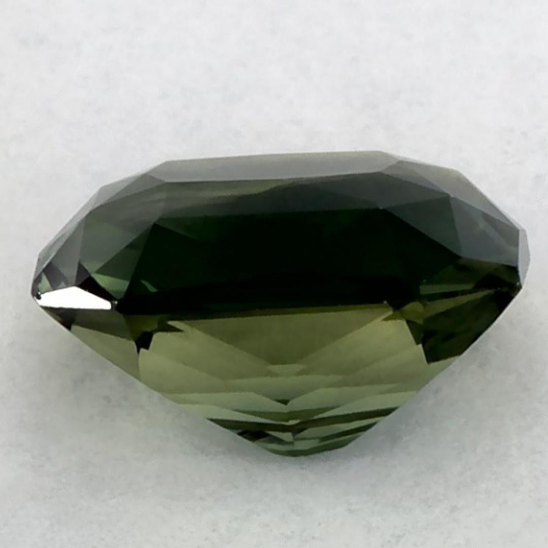 1.69 Ct Green Sapphire Octagon Cut Loose Gemstone im Zustand „Neu“ im Angebot in Fort Lee, NJ