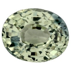 1.69 Ct Green Sapphire Oval Loose Gemstone
