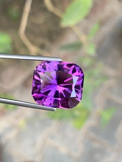 16.90 Carat Natural Loose Amethyst Cushion Cut Gemstone