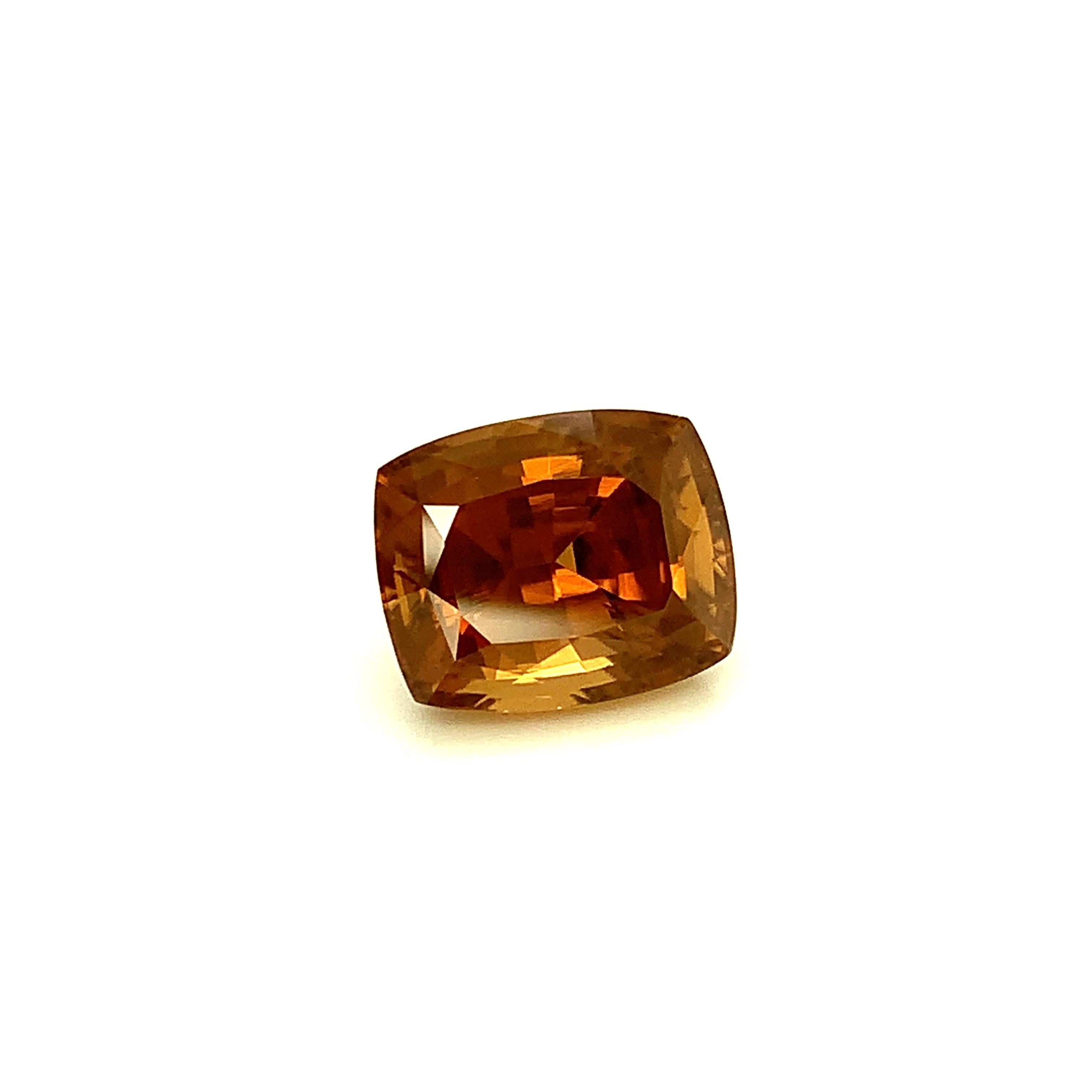 orangish brown gem