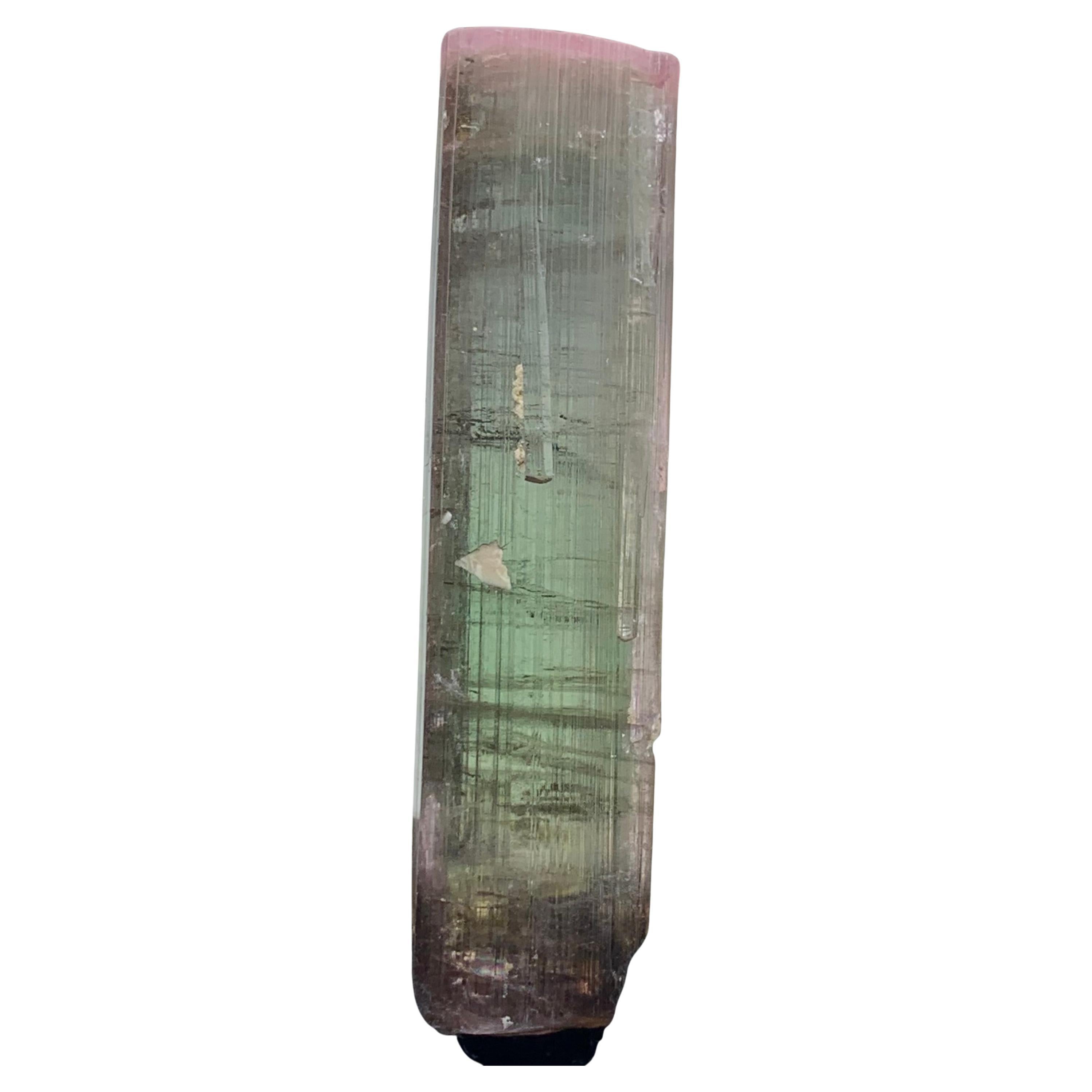 16.95 Gram Amazing Bi Color Tourmaline Crystal From Paprook Mine, Afghanistan  For Sale