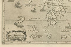1698 Mercator Ptolemaic Map of Asia East of the Ganges