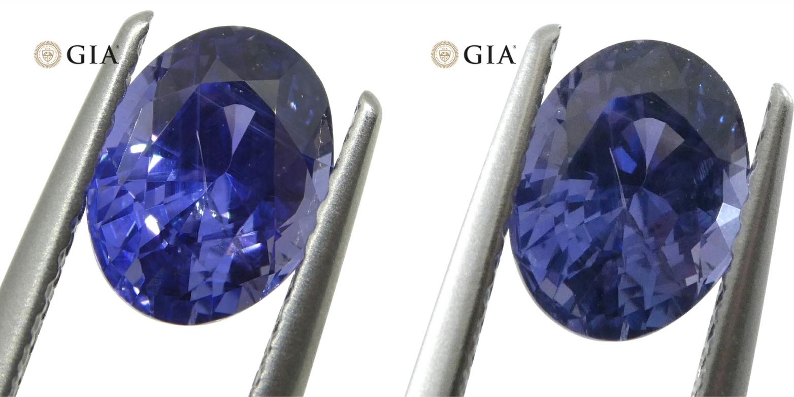 Description:

 

One Loose Color Change Sapphire


Report Number: 2195945132
Weight: 1.69 cts
Measurements: 7.78x5.83x4.73 mm
Shape: Oval
Cutting Style Crown: Brilliant Cut
Cutting Style Pavilion: Step Cut
Transparency: Transparent
Clarity: Very