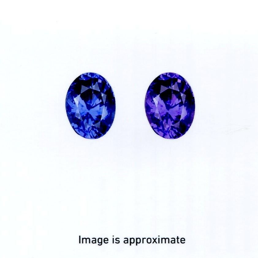 Oval Cut 1.69ct Color Change Sapphire Oval GIA Certified Unheated, Sri Lanka, Vivid Viole For Sale