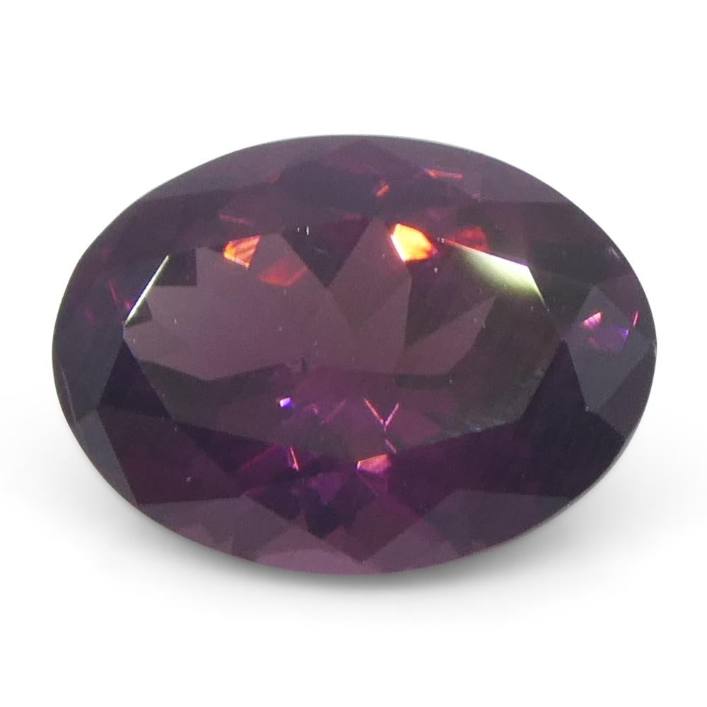 1.69 Karat ovaler rosa Spinell aus Burma, unerhitzt im Angebot 2