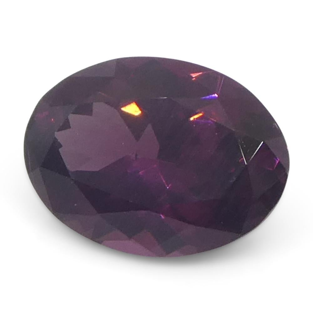 1.69 Karat ovaler rosa Spinell aus Burma, unerhitzt im Angebot 4