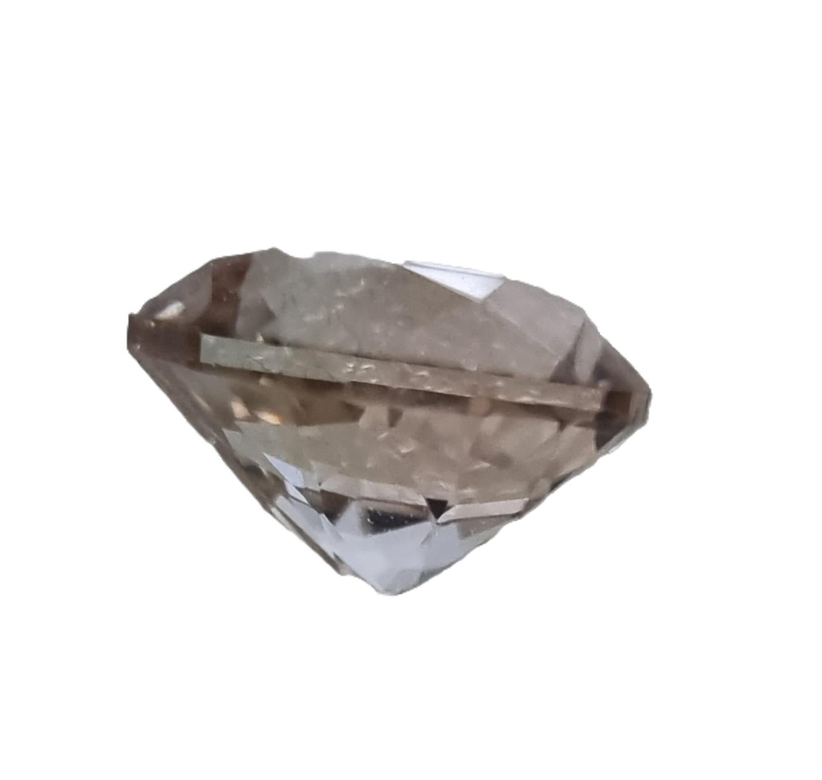 Men's 1.69ct  Pear Cut  Bi-Color Tourmaline Gemstone  For Sale