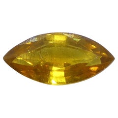 1.6ct Marquise Yellow Sapphire from Tanzania Unheated