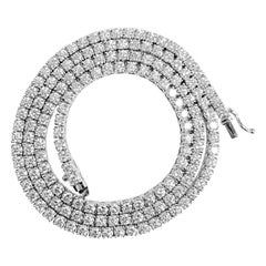 16ct VVS Diamond Tennis Necklace