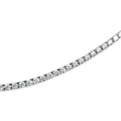 16ct VVS Diamond Tennis Necklace Unisex