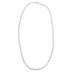 16ct VVS Diamond Tennis Necklace Unisex