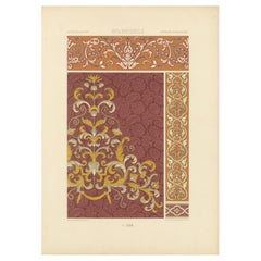 16-17 C. Renaissance Scrollwork - Ornamental Design, Plate LXXIII, 1869