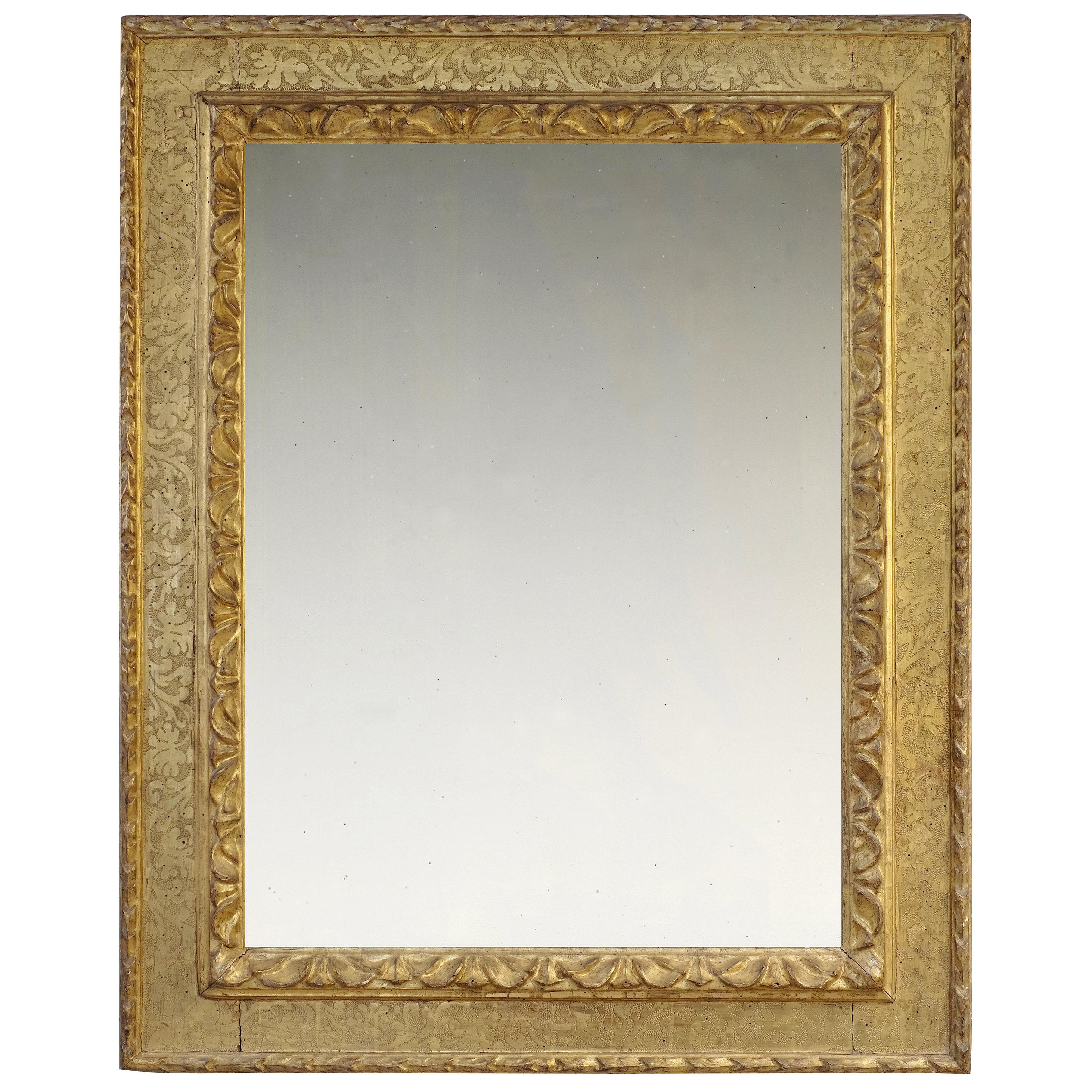 16th-17th Century Italian Carved Late Renaissance Frame, with Choice of Mirror For Sale