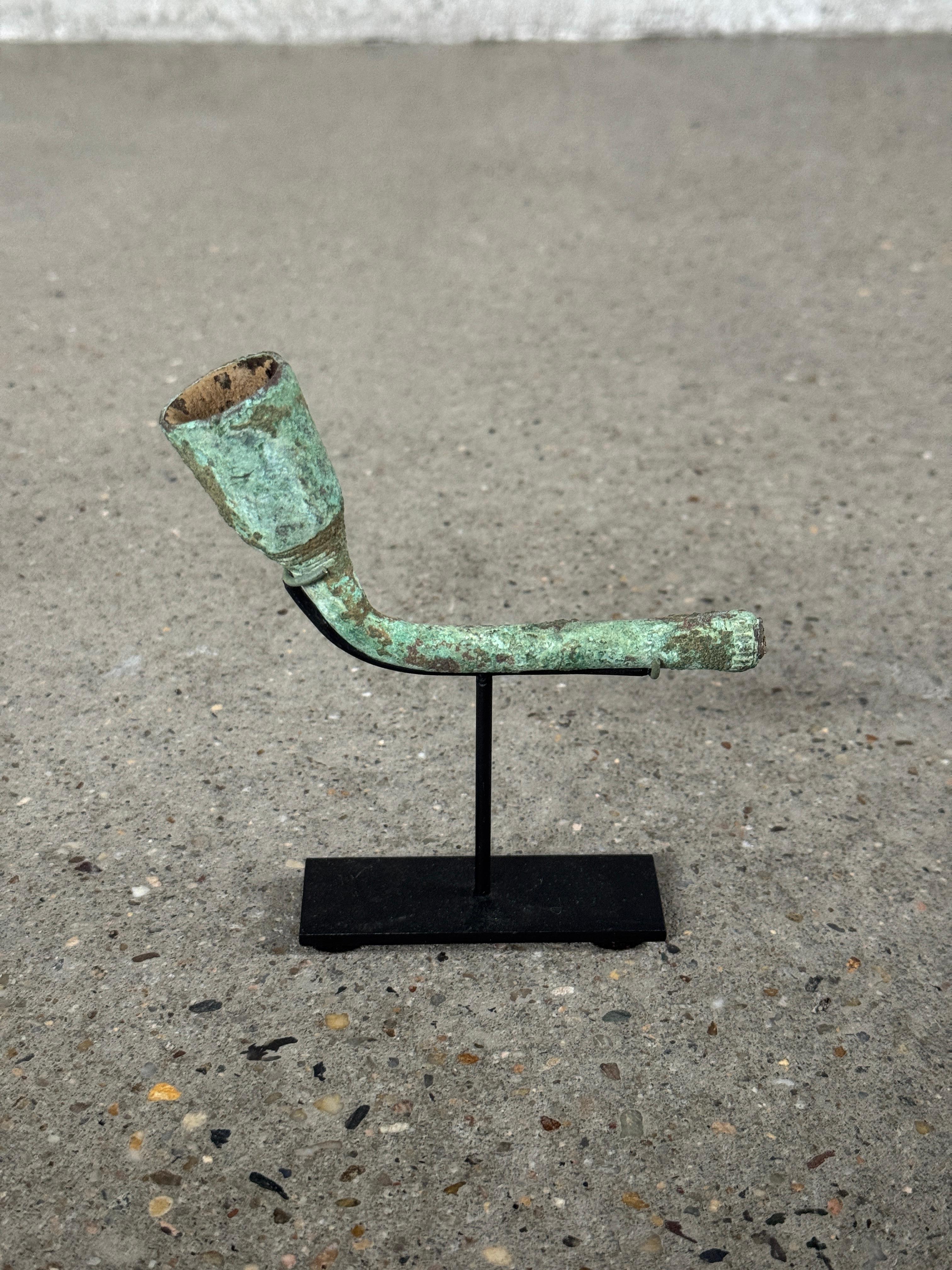 16th-18th Century Bronze Pipe Heads excavated from Central Highlands, Vietnam For Sale 5