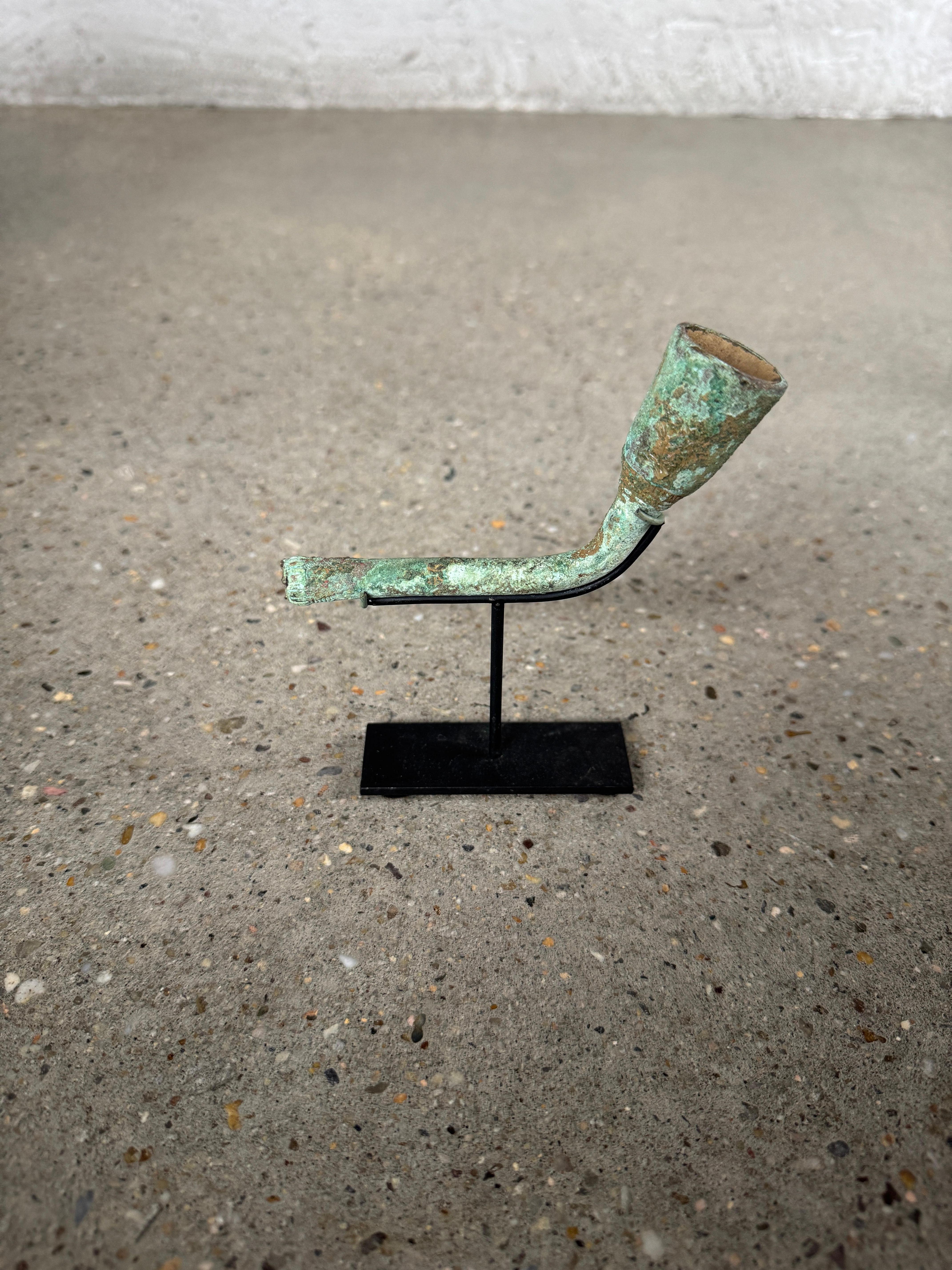 16th-18th Century Bronze Pipe Heads excavated from Central Highlands, Vietnam For Sale 7