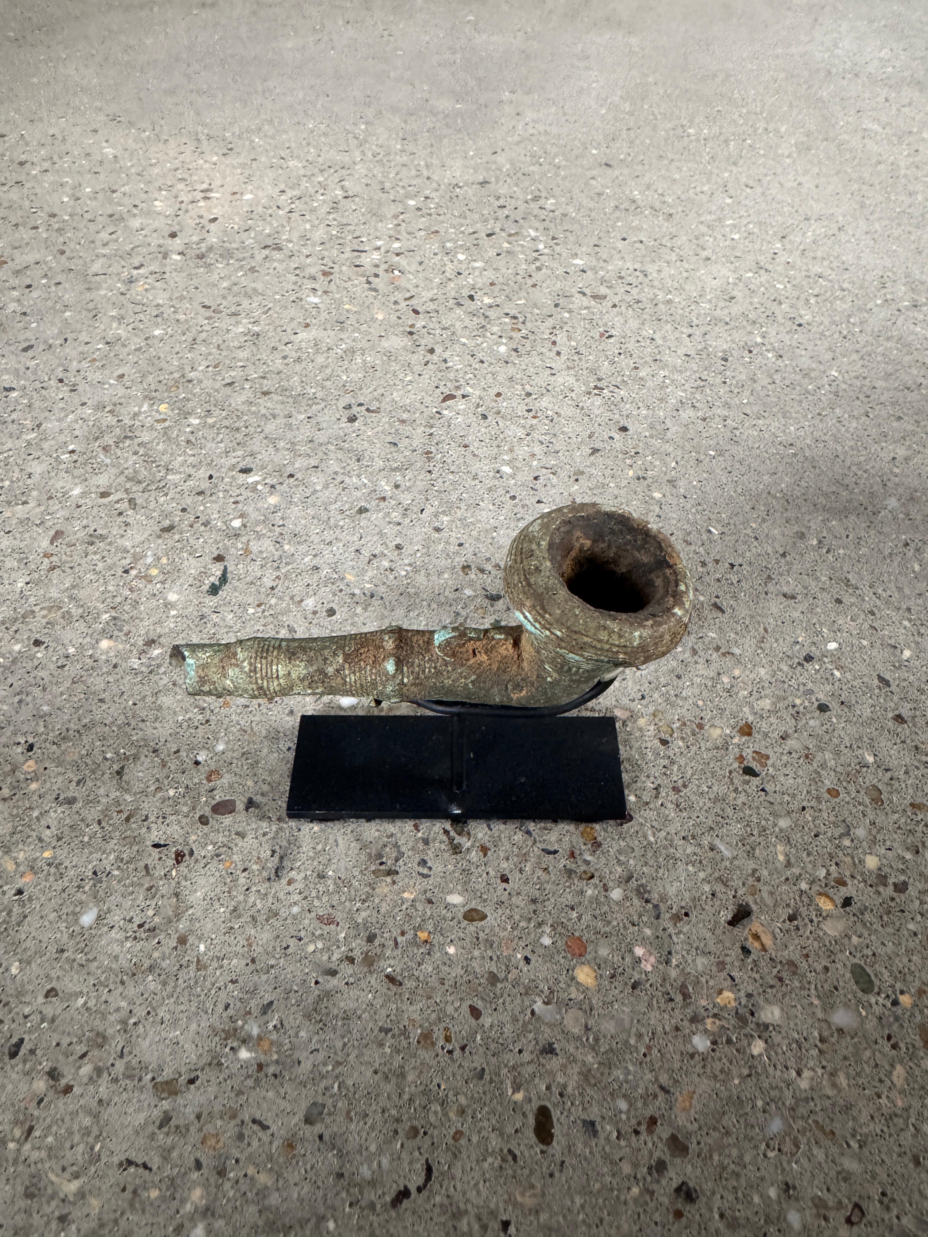 16th-18th Century Bronze Pipe Heads excavated from Central Highlands, Vietnam For Sale 13