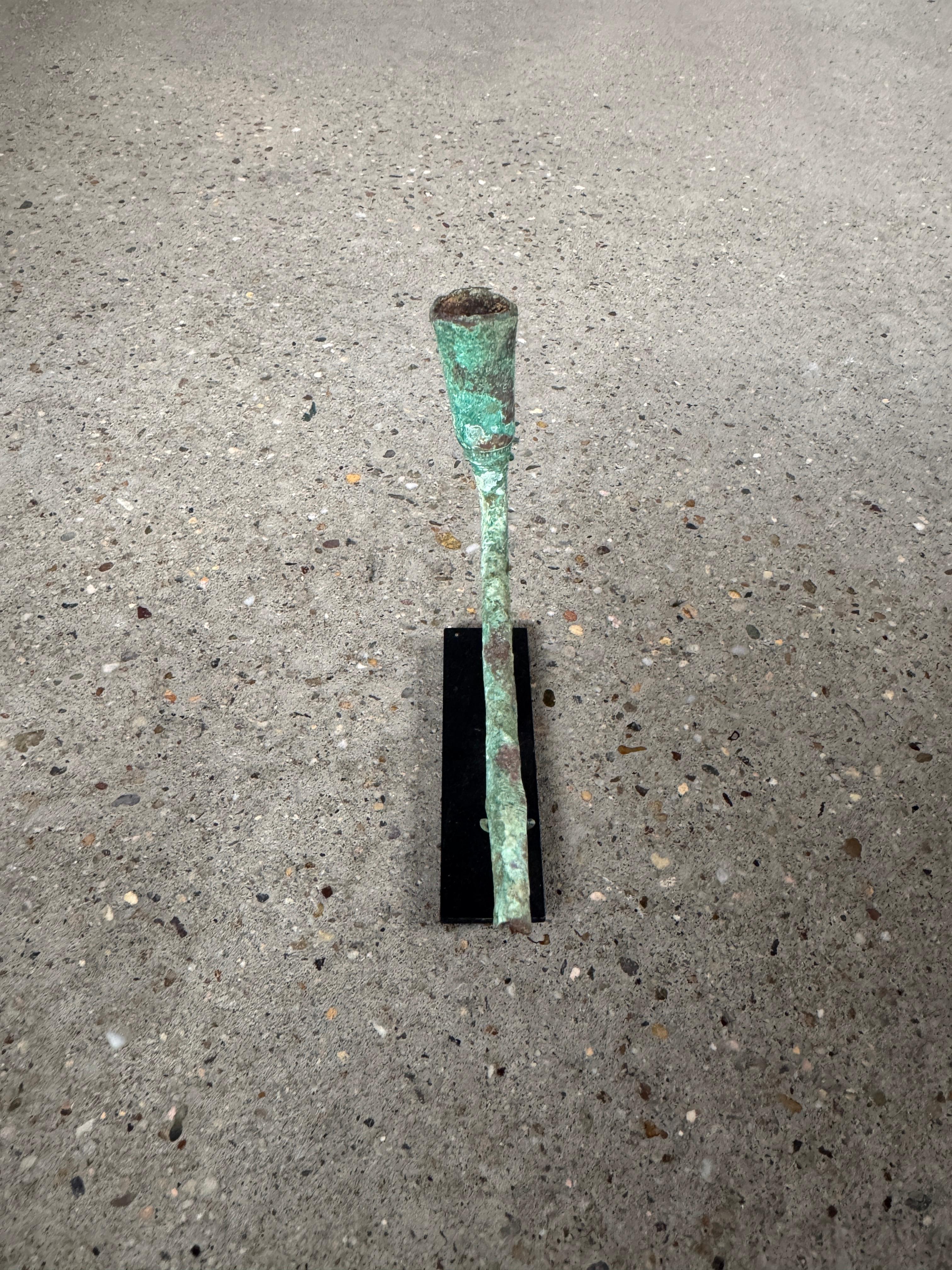 16th-18th Century Bronze Pipe Heads excavated from Central Highlands, Vietnam For Sale 3