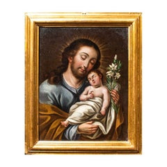 16th Century Adoration of The Shepherds Painting Oil on Copper