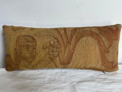 16th Century Antique Brussels Pillow 17x7