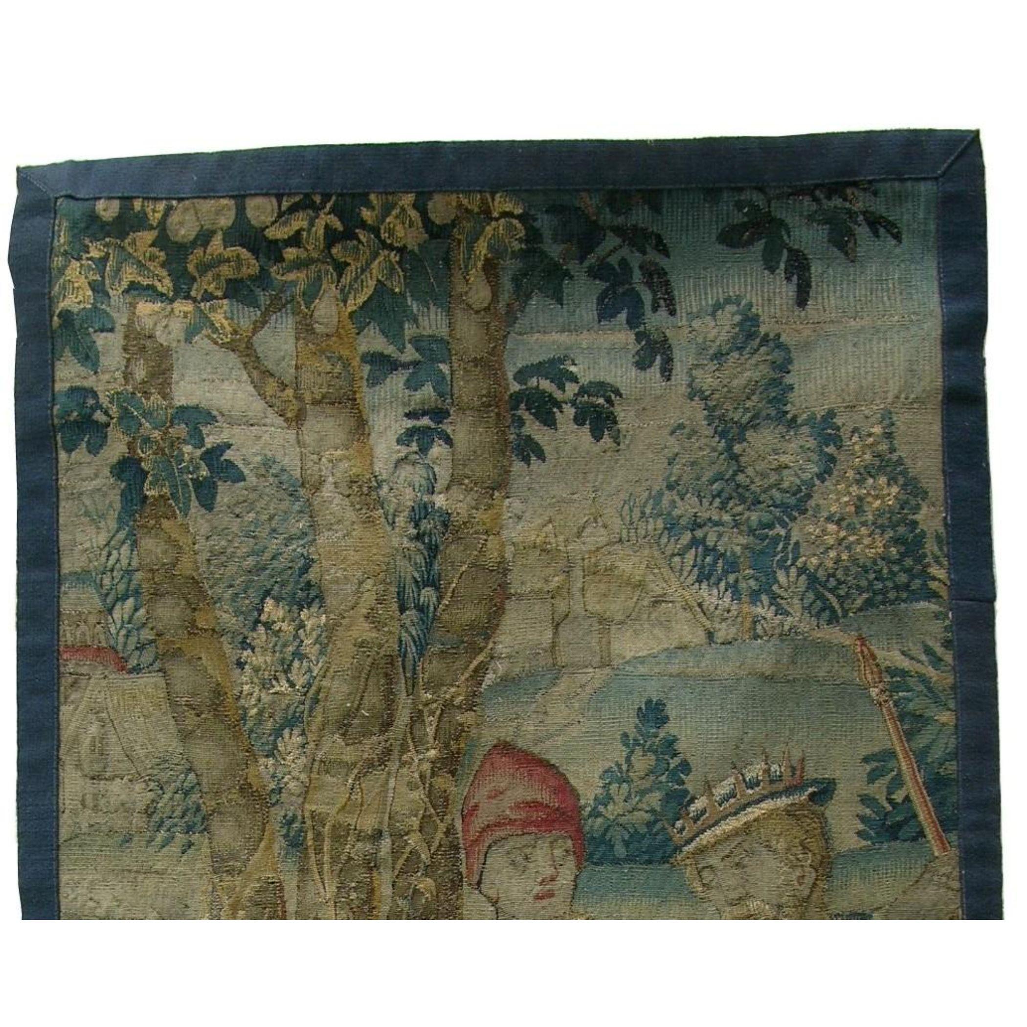 Other 16th Century Antique Brussels Tapestry 5'2