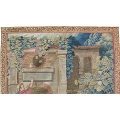 Tapesty antico di Bruxelles del XVI secolo 7'6" X 6'