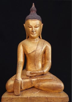 16th century Antique Shan Buddha from Burma