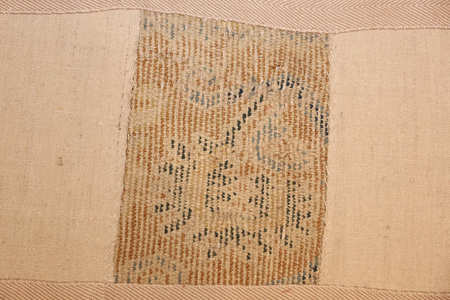 Hand-Knotted 16th Century Antique Spanish Cuenca Fragment 2' x 6'2