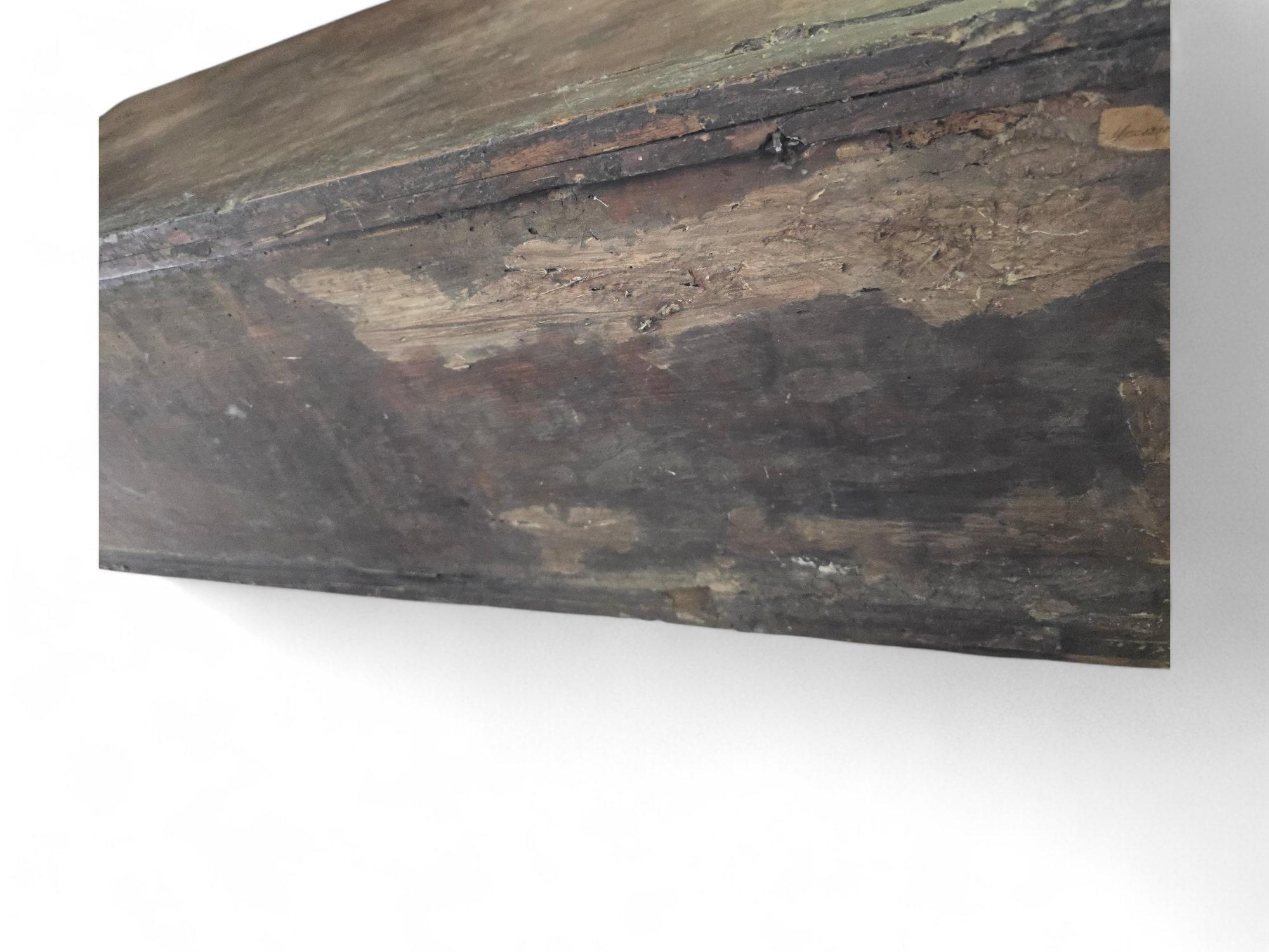 Arqueta aragonesa del siglo XVI de nogal y marquetería de hueso en Bueno estado para la venta en Madrid, ES