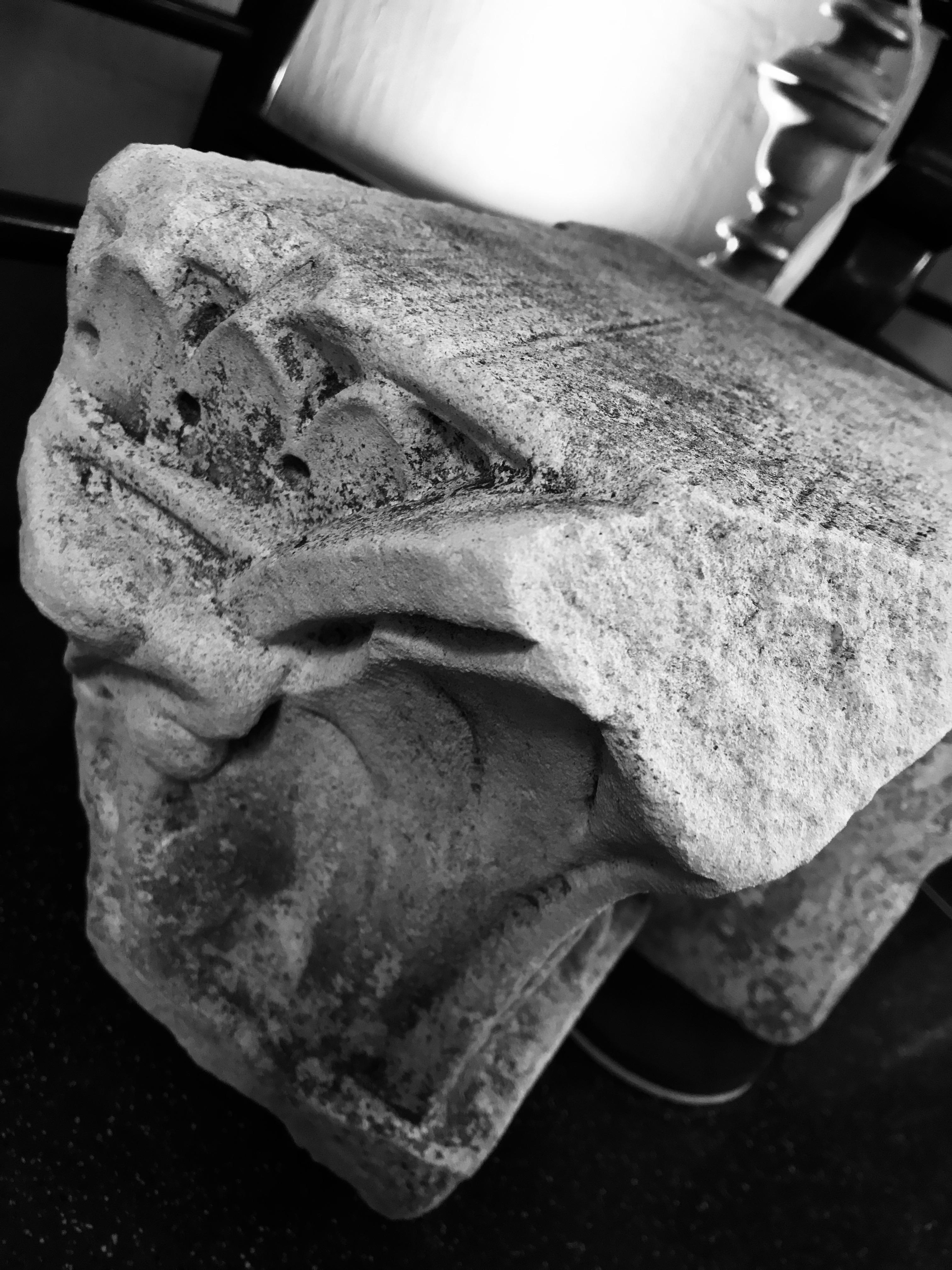18th Century and Earlier 16th Century Architectural Stone Fragment