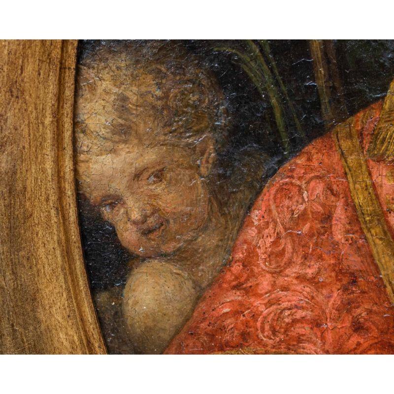 16th Century Beato Giovanni Cacciafronte De Sordi Painting Oil on Canvas 4
