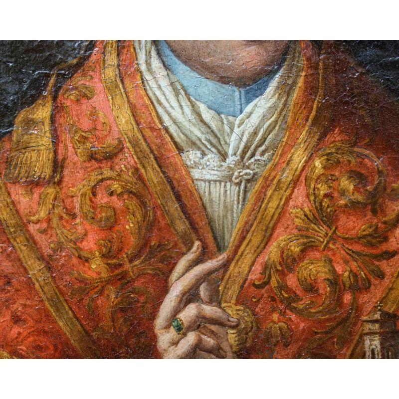 16th Century Beato Giovanni Cacciafronte De Sordi Painting Oil on Canvas In Good Condition In Milan, IT