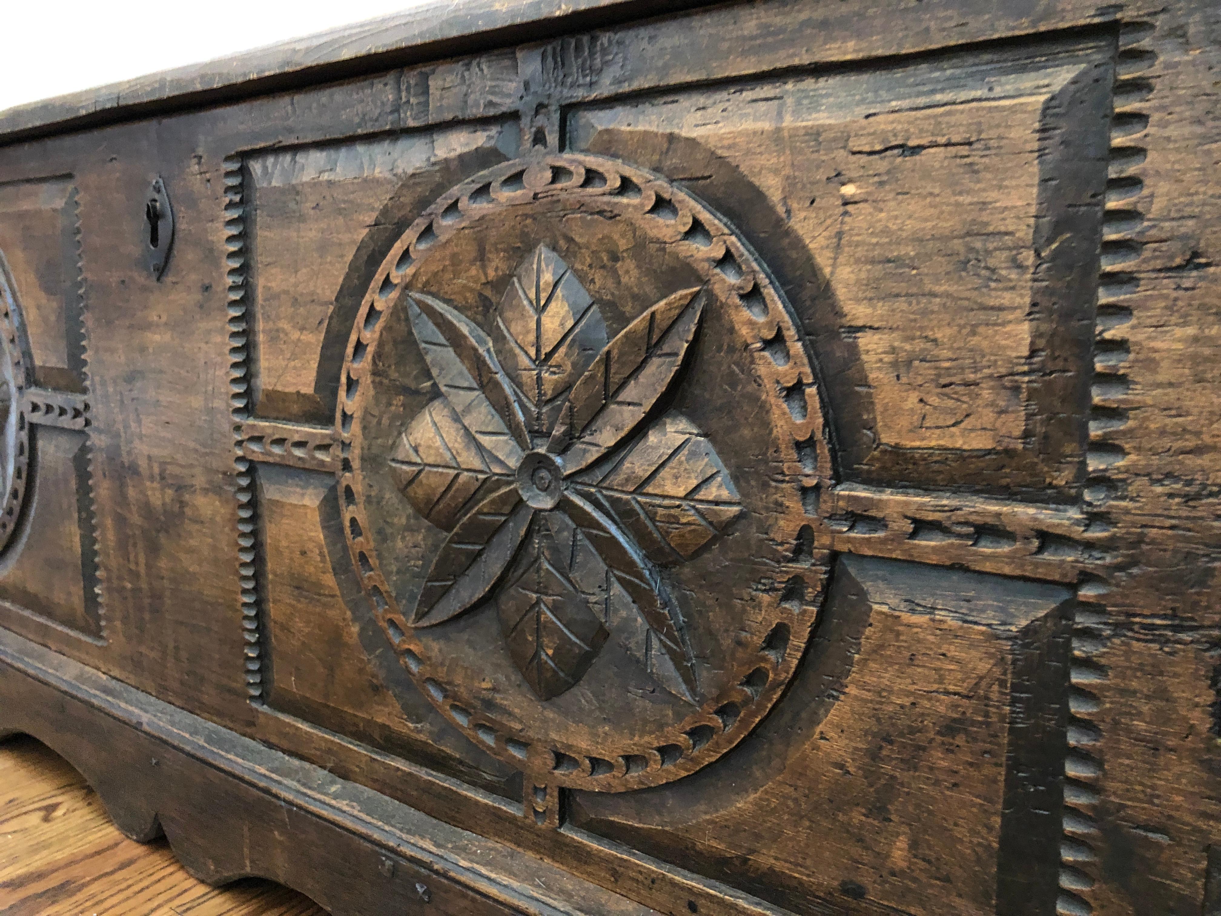 18th Century and Earlier 16th Century Belgian Coffer - B