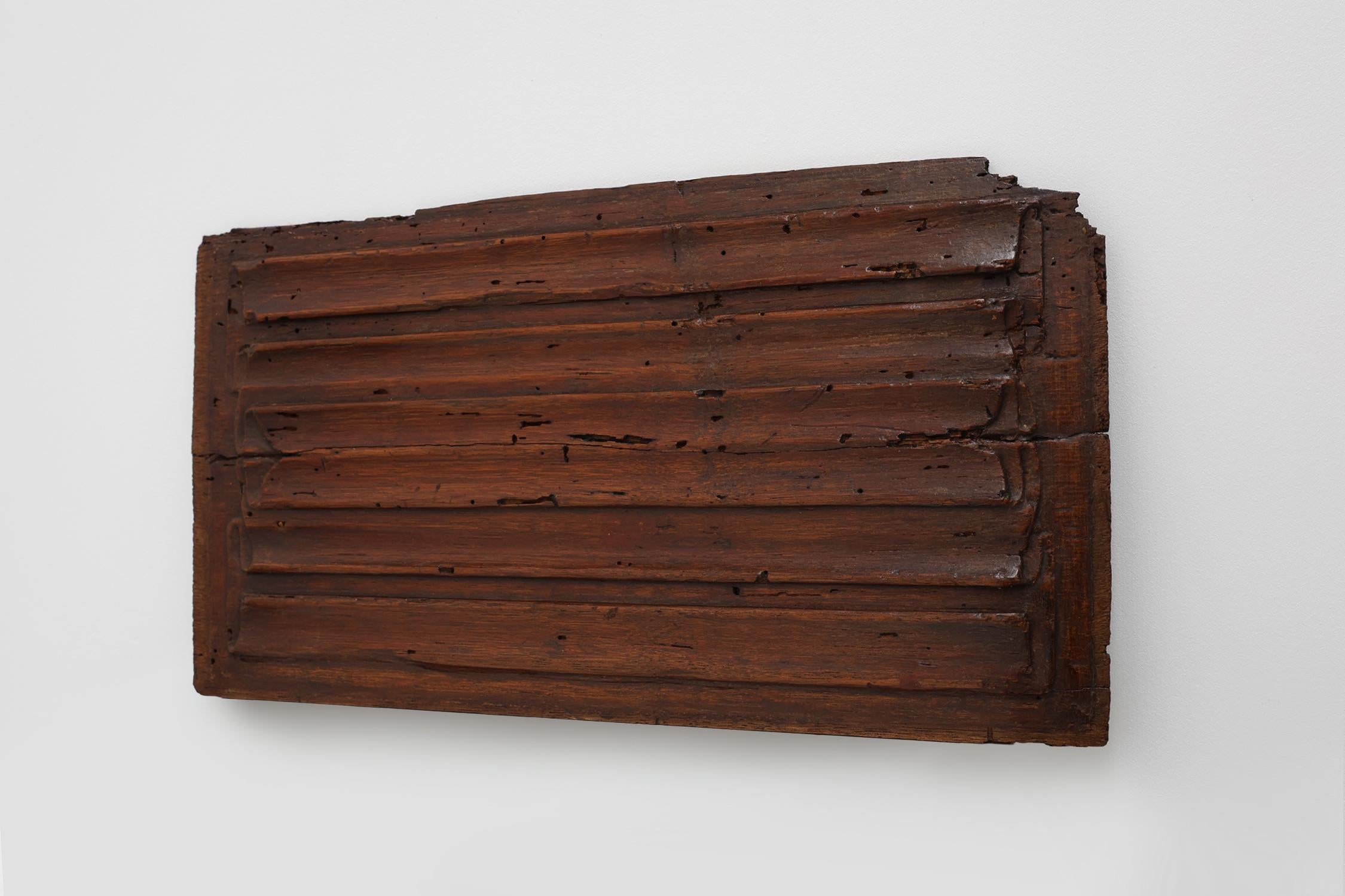 16th Century Belgian Gothic Oak Panel For Sale 1