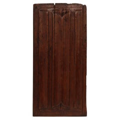 Belgische gotische Eichenplatte aus dem 16.