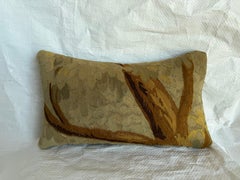 16th Century Brussels Flemish Verdure Tapestry Pillow